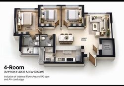 Blk 421C Northshore Straitsview (Punggol), HDB 4 Rooms #626416401
